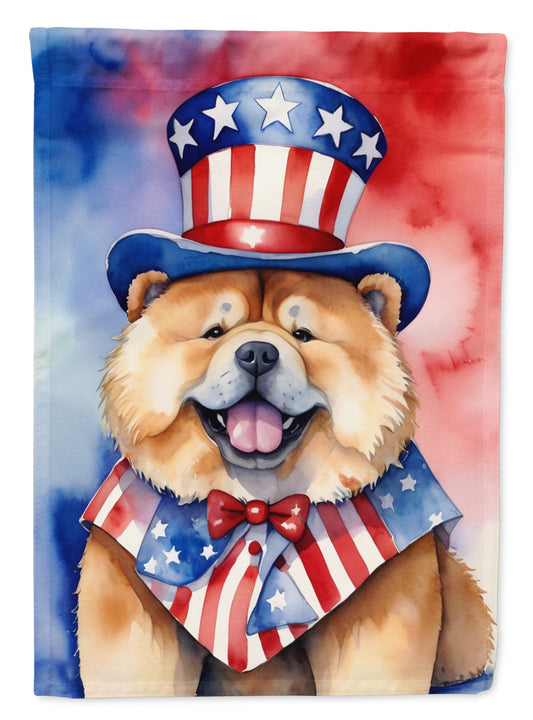 Buy this Chow Chow Patriotic American Garden Flag