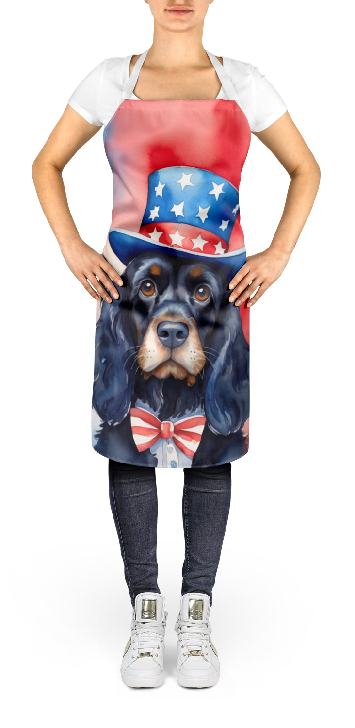 Cocker Spaniel Patriotic American Apron