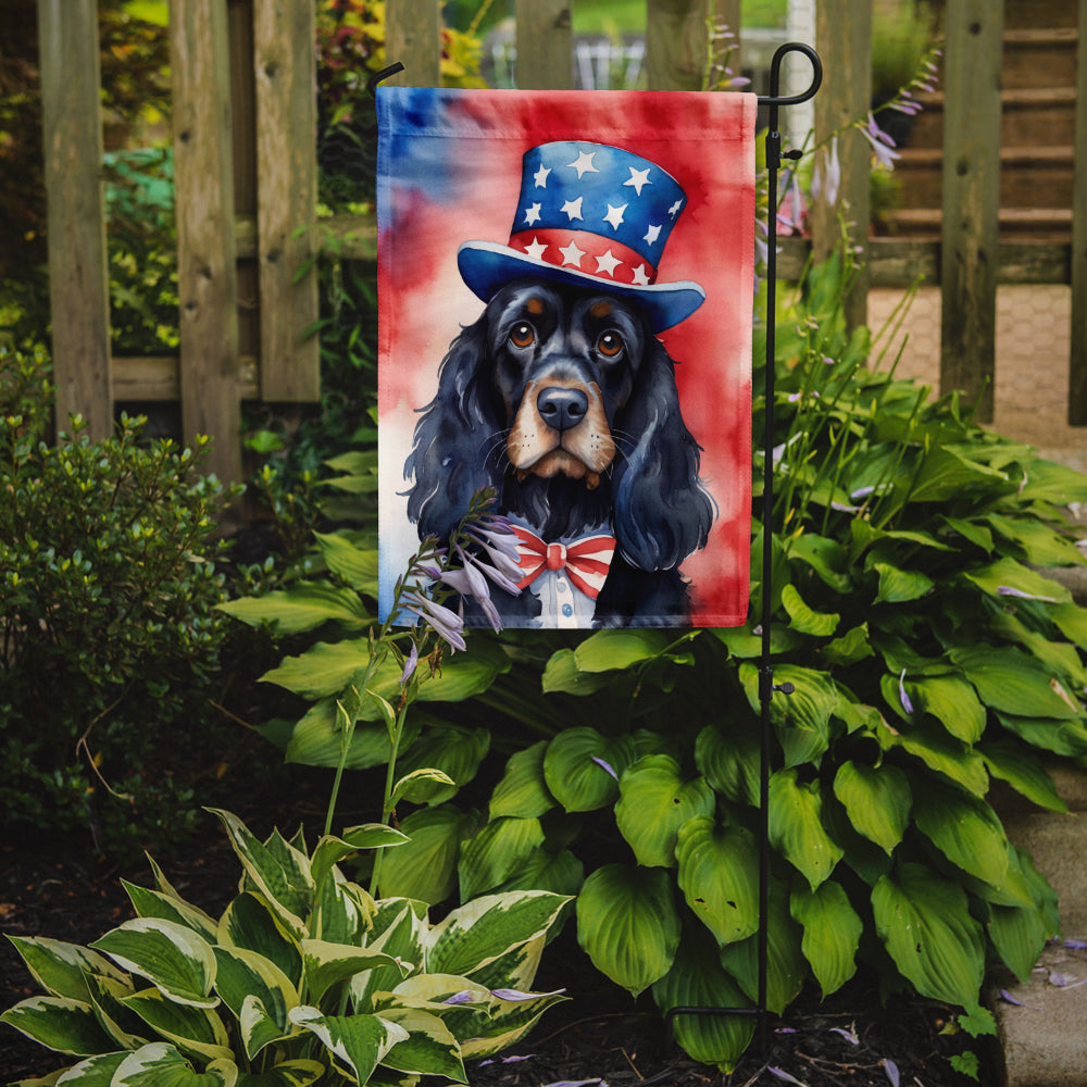 Cocker Spaniel Patriotic American Garden Flag