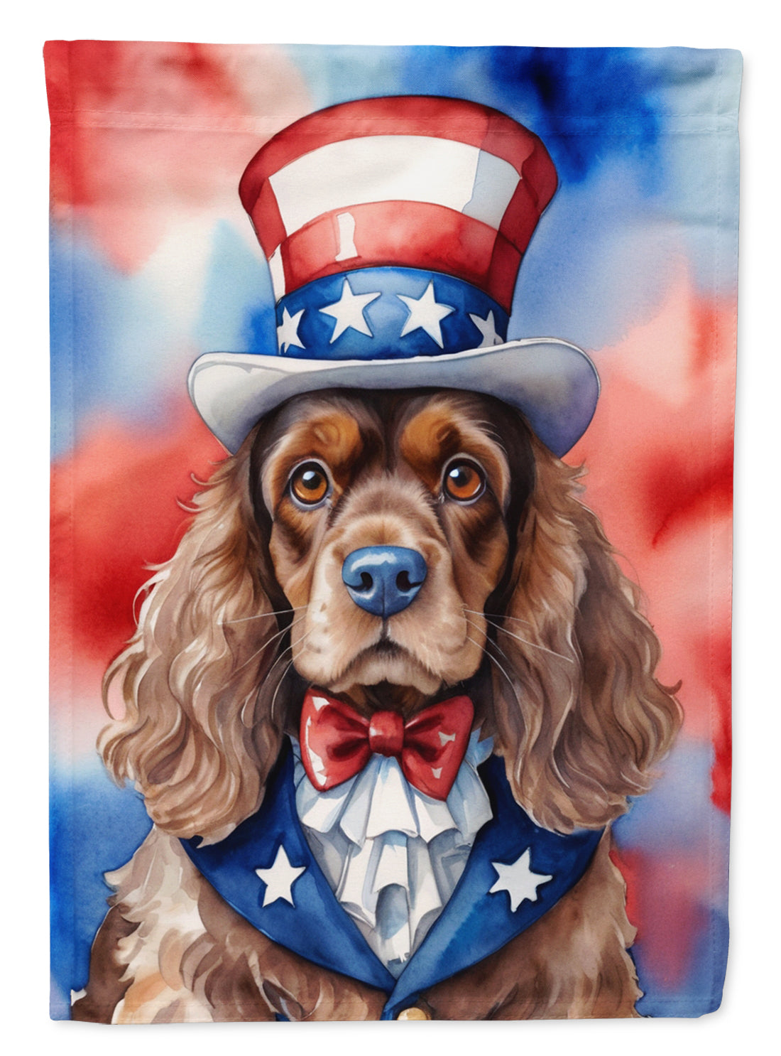 Buy this Cocker Spaniel Patriotic American Garden Flag