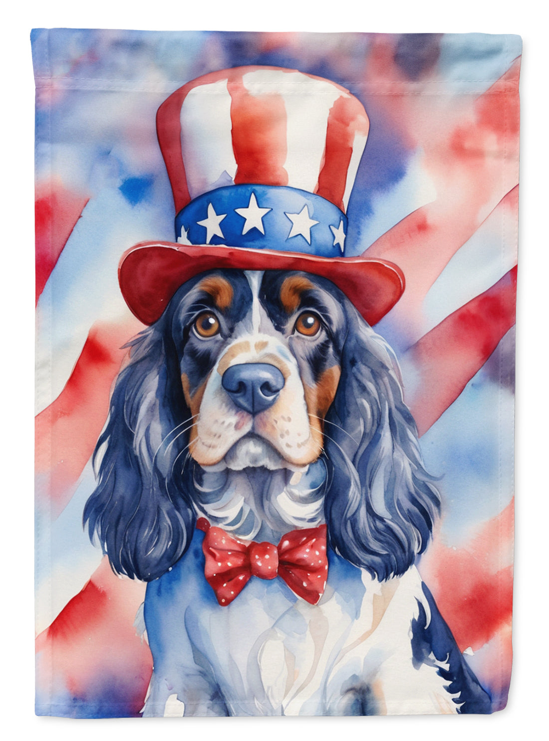 Buy this Cocker Spaniel Patriotic American House Flag