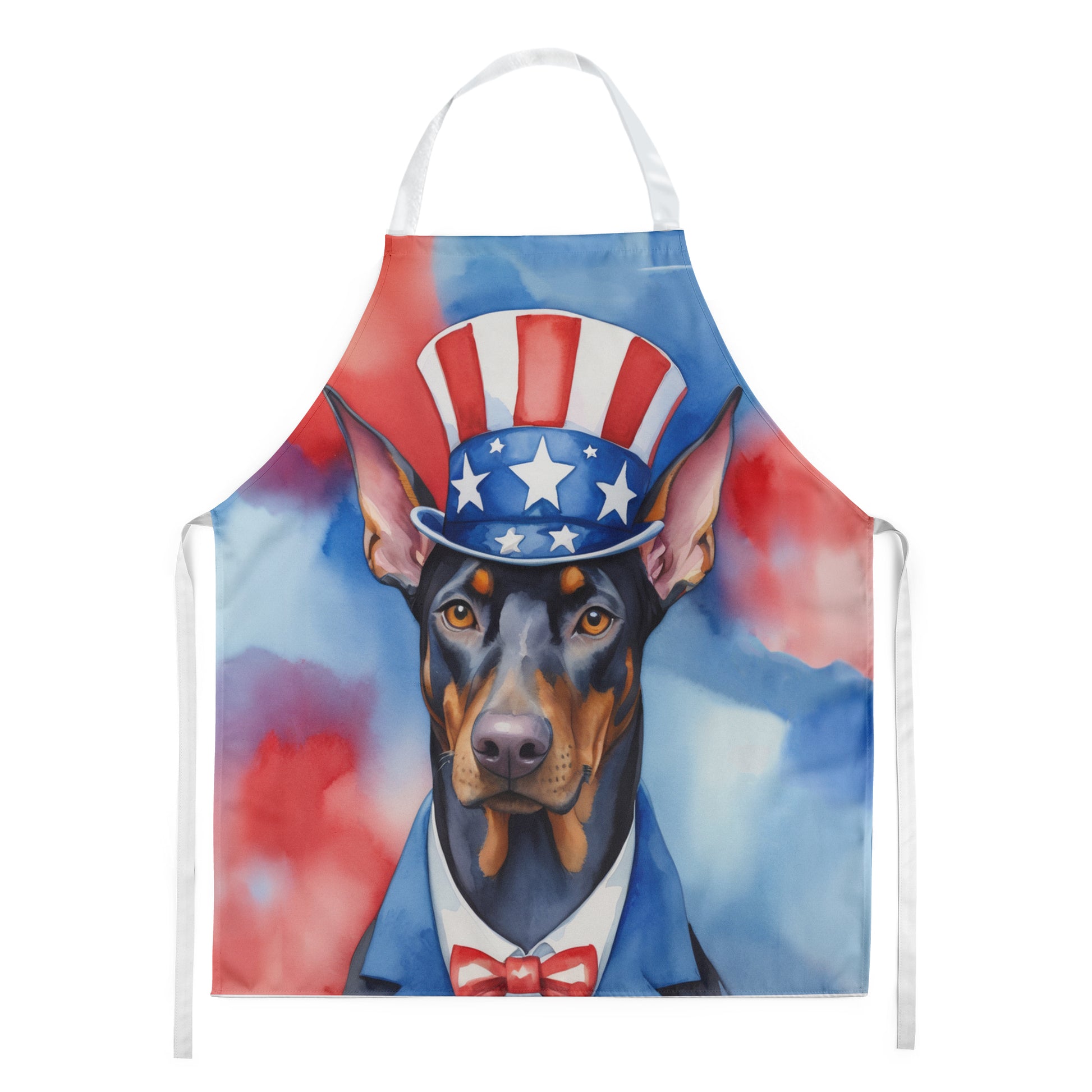 Buy this Doberman Pinscher Patriotic American Apron