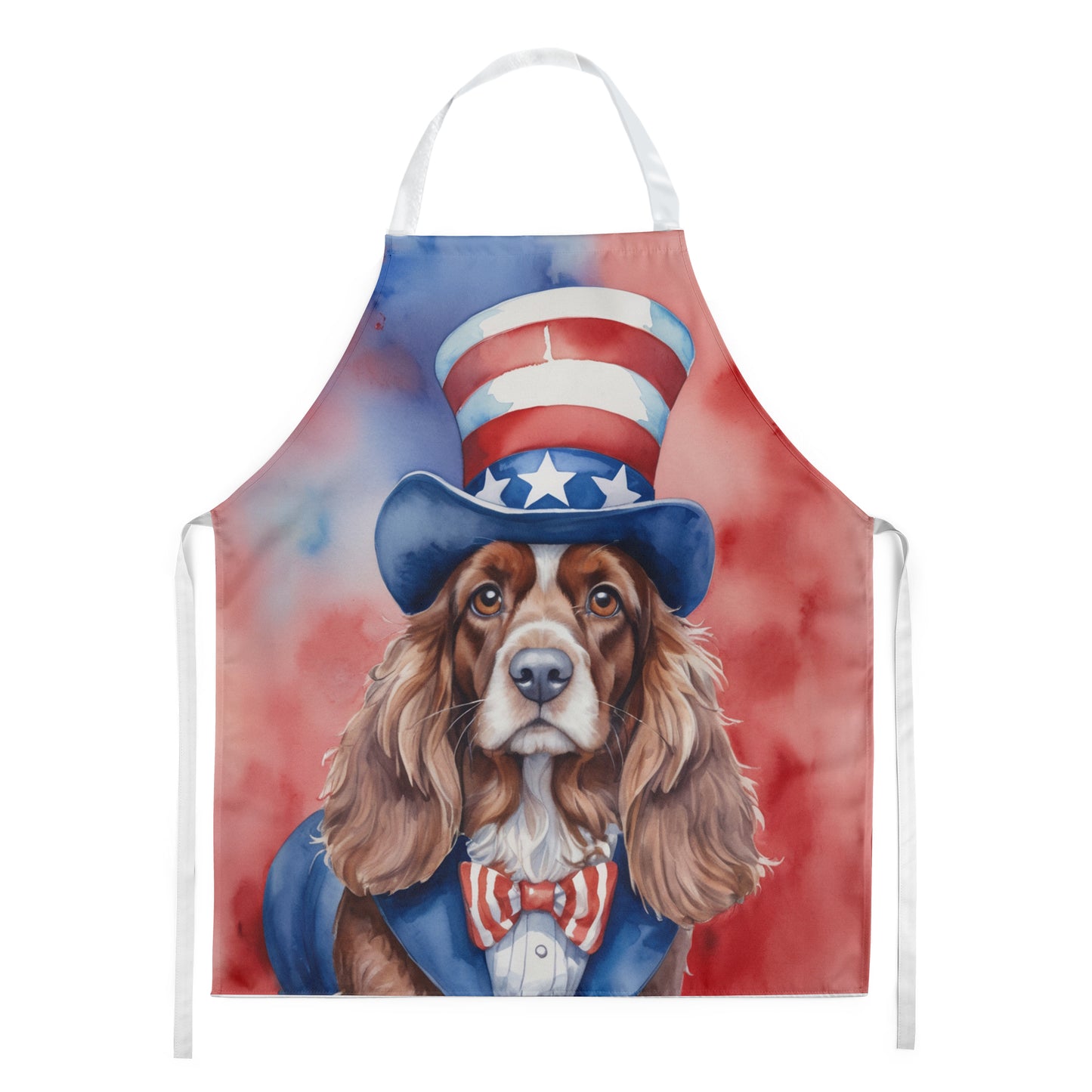 Buy this English Cocker Spaniel Patriotic American Apron