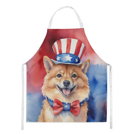 Buy this Finnish Spitz Patriotic American Apron