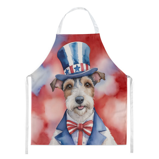 Buy this Fox Terrier Patriotic American Apron