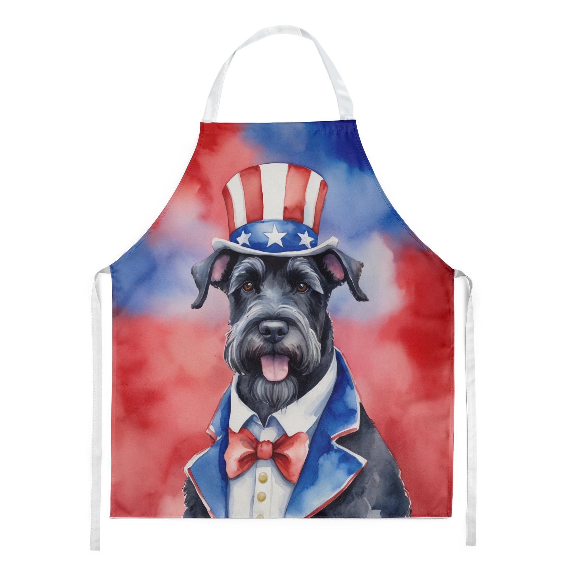 Buy this Giant Schnauzer Patriotic American Apron