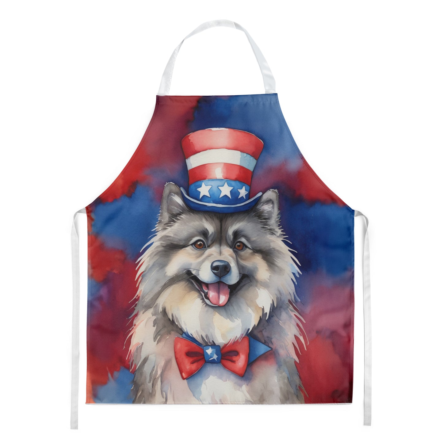 Buy this Keeshond Patriotic American Apron