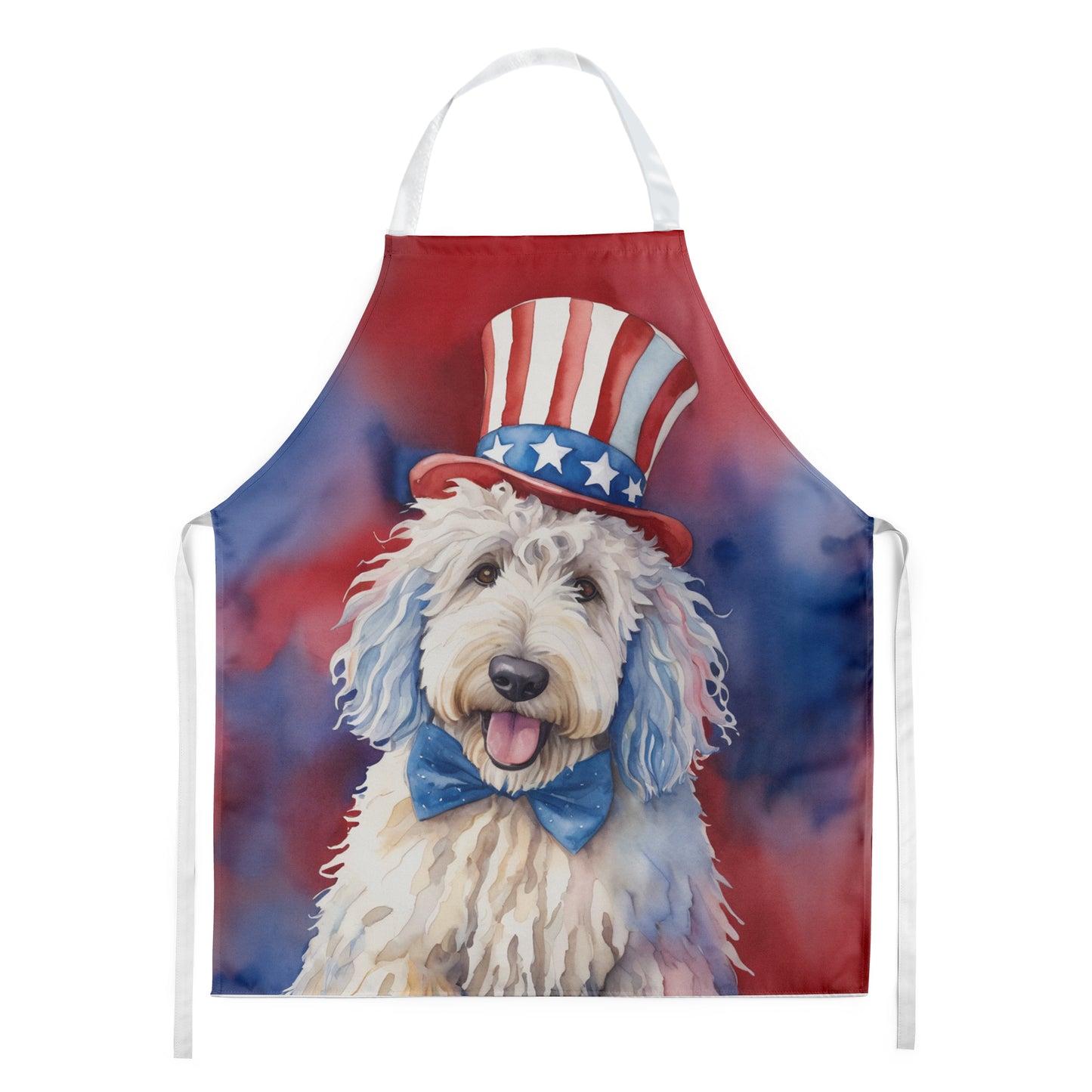 Buy this Komondor Patriotic American Apron