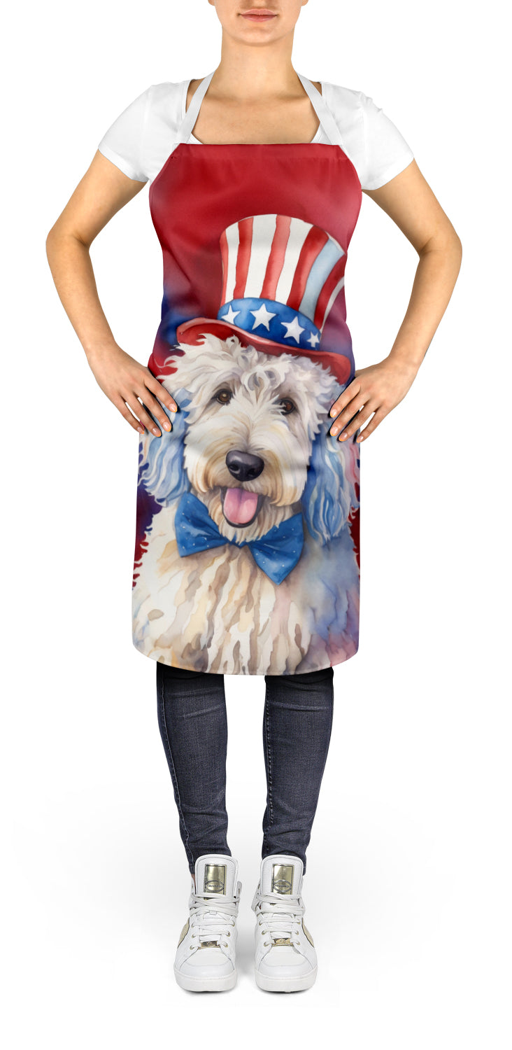 Komondor Patriotic American Apron