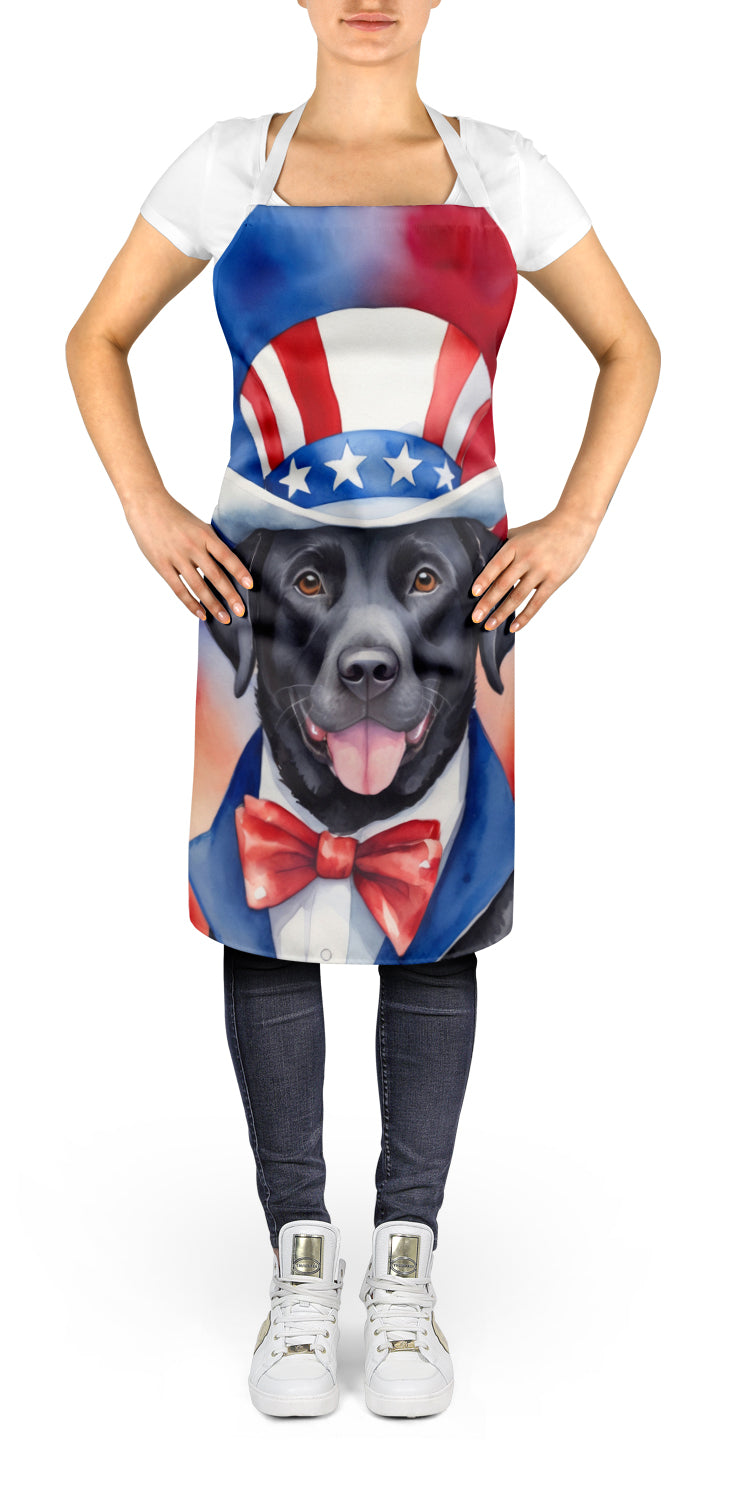 Labrador Retriever Patriotic American Apron