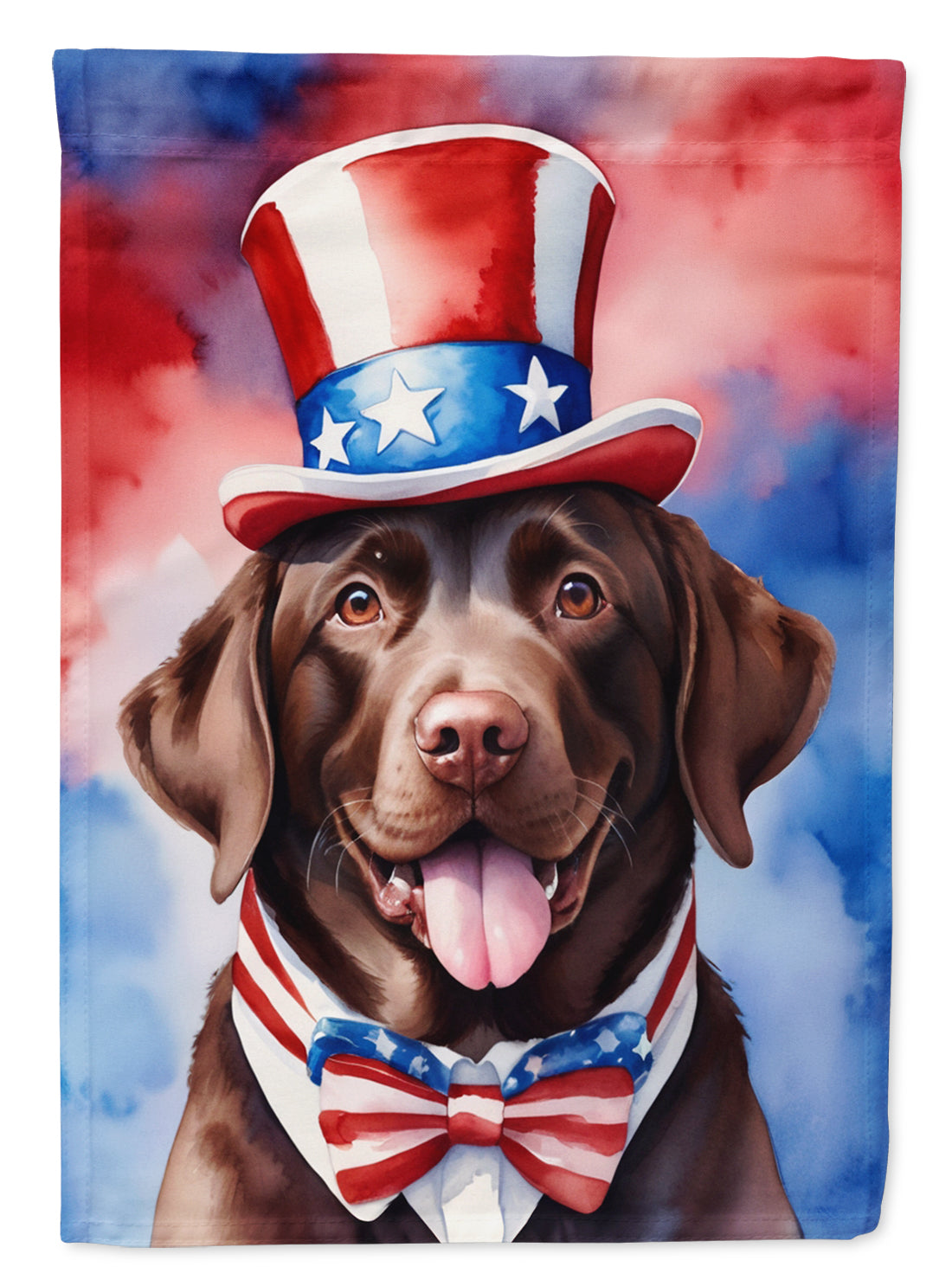 Buy this Labrador Retriever Patriotic American House Flag