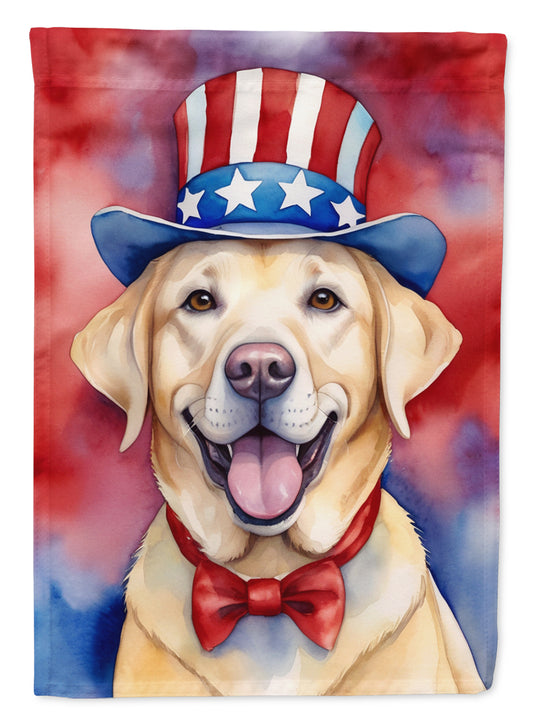 Buy this Labrador Retriever Patriotic American House Flag