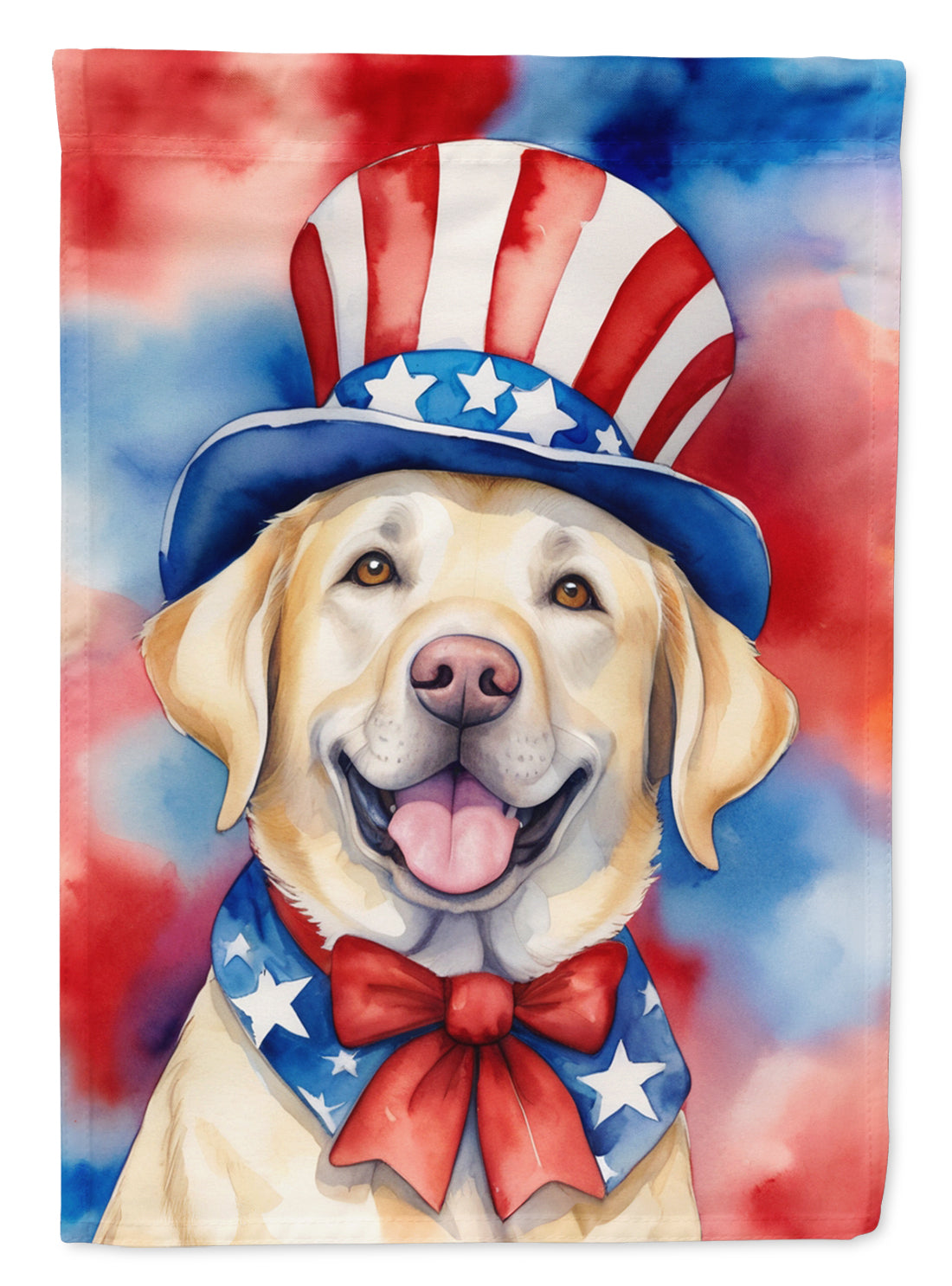 Buy this Labrador Retriever Patriotic American House Flag