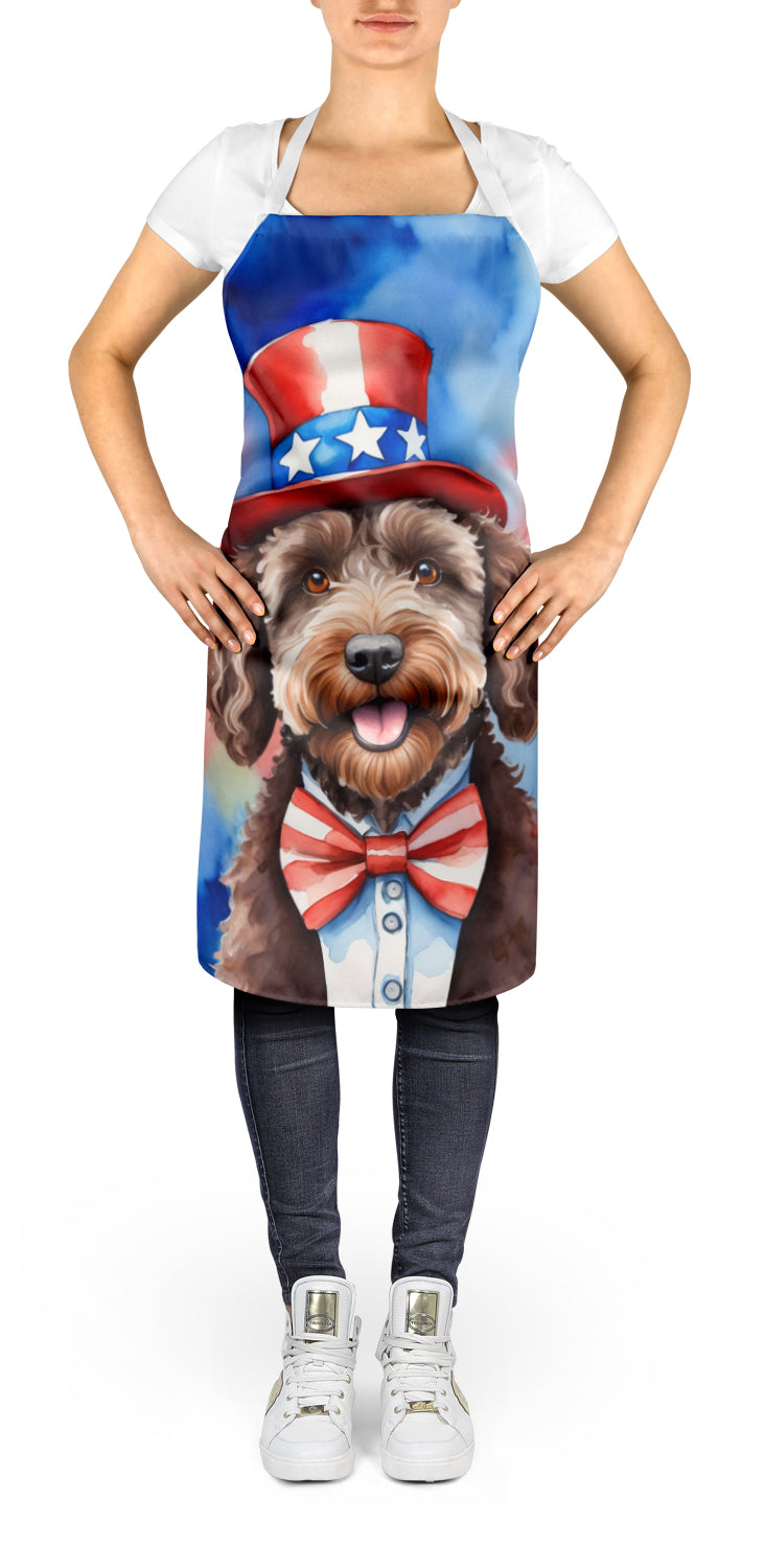 Labradoodle Patriotic American Apron