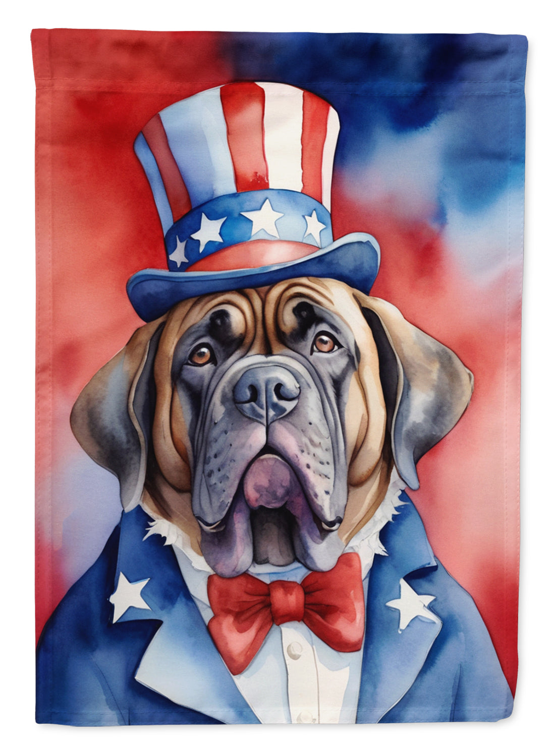 Buy this Mastiff Patriotic American Garden Flag