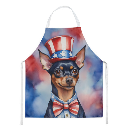 Buy this Miniature Pinscher Patriotic American Apron