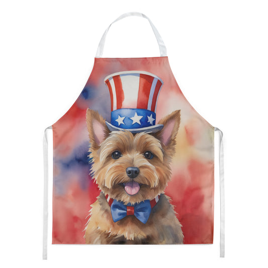 Buy this Norwich Terrier Patriotic American Apron