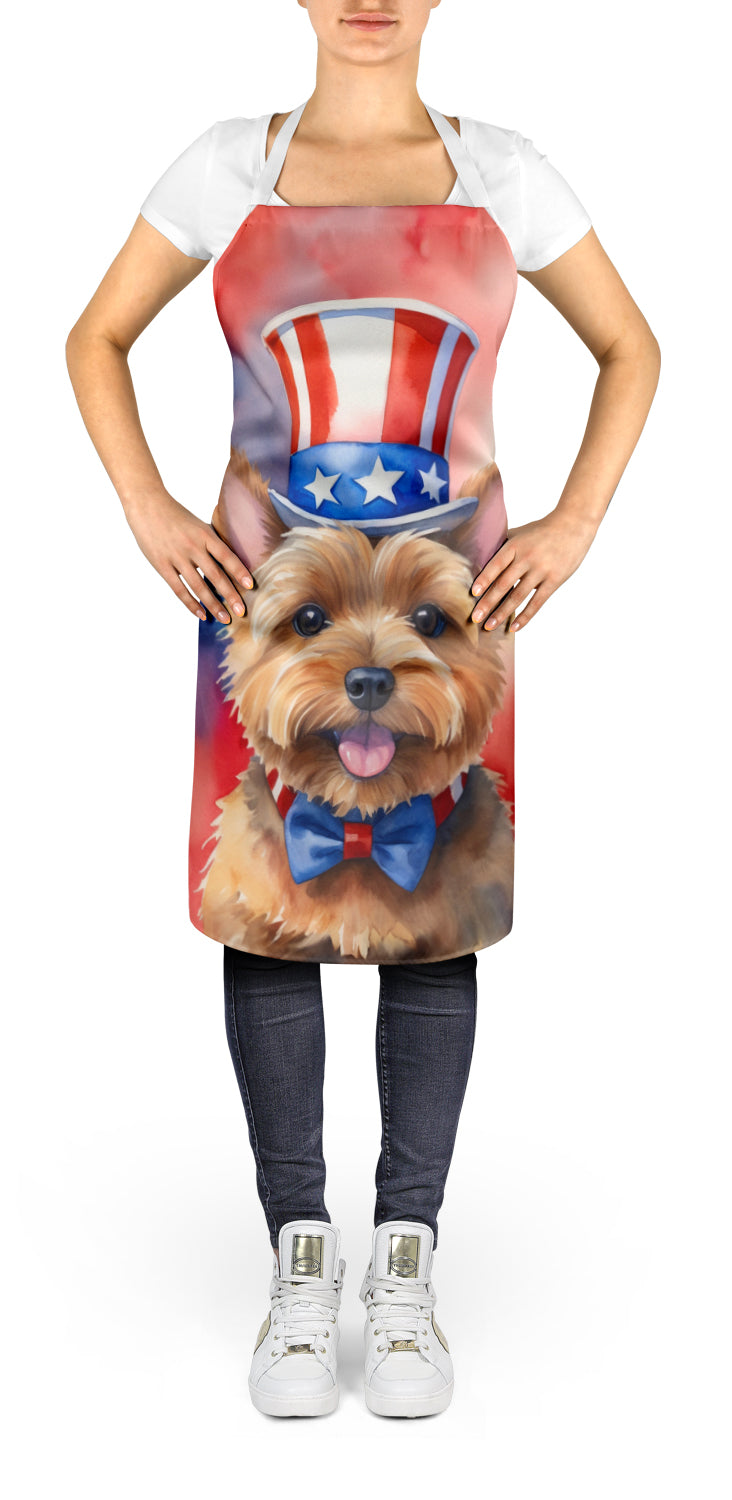 Norwich Terrier Patriotic American Apron