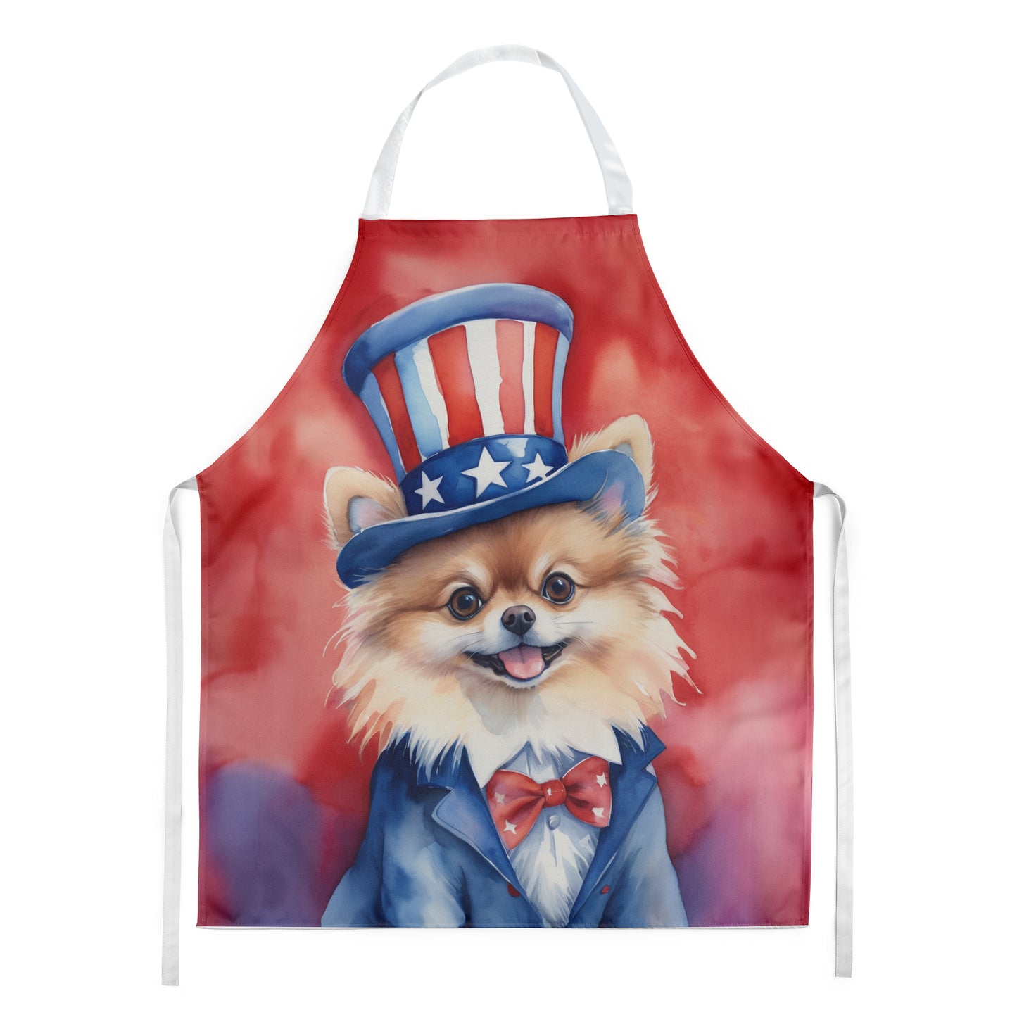 Buy this Pomeranian Patriotic American Apron