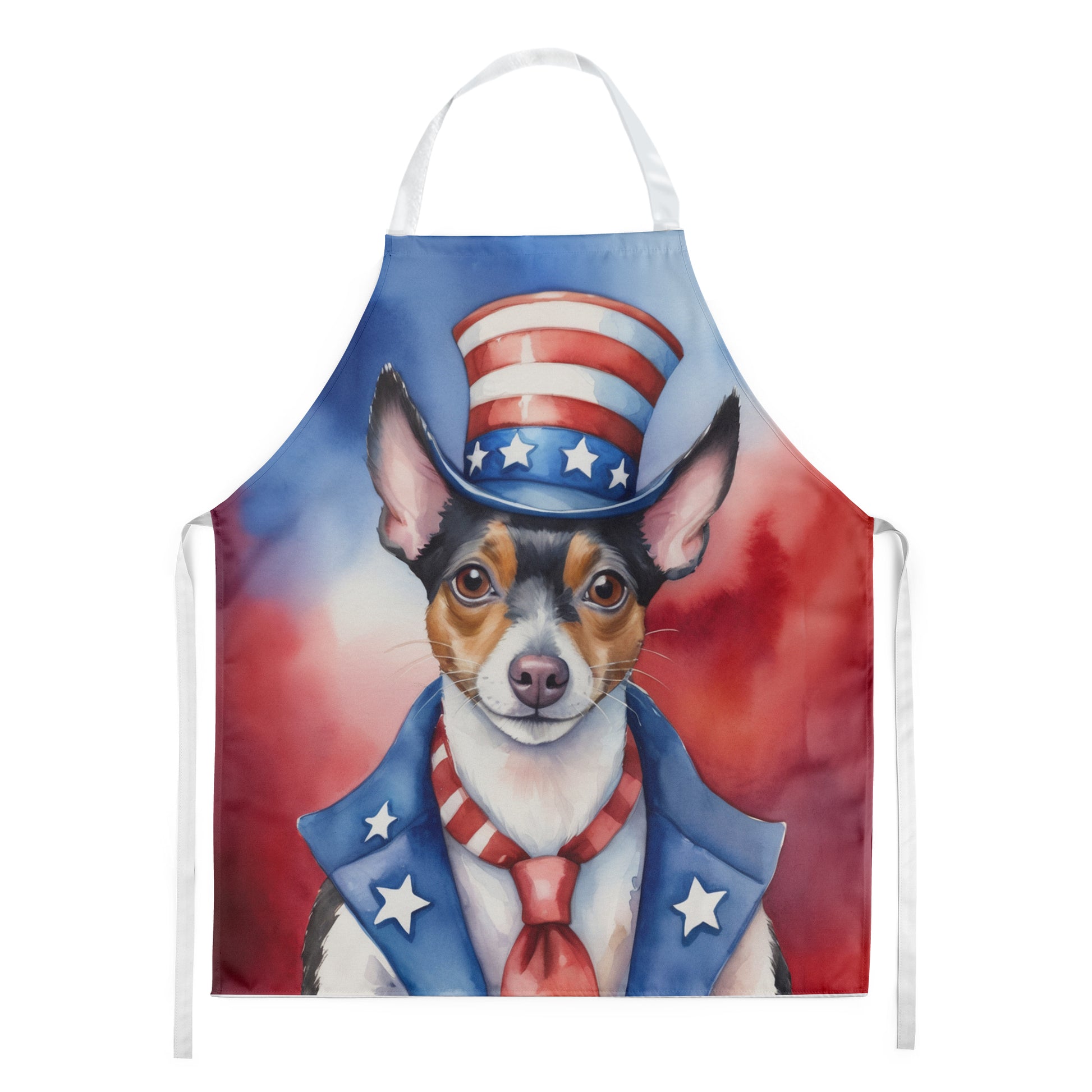 Buy this Rat Terrier Patriotic American Apron