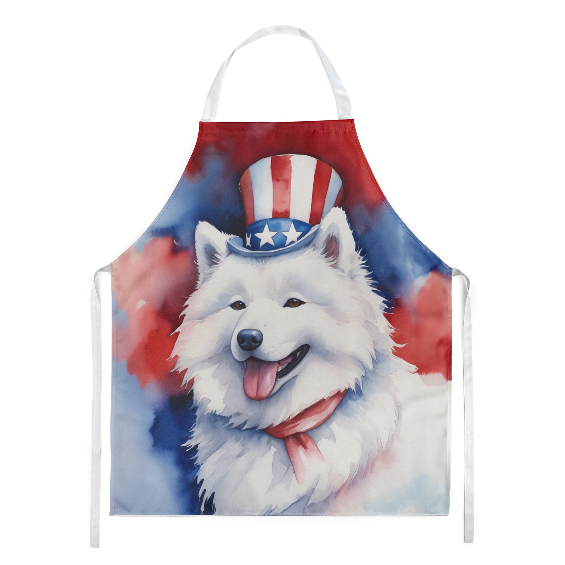 Buy this Samoyed Patriotic American Apron