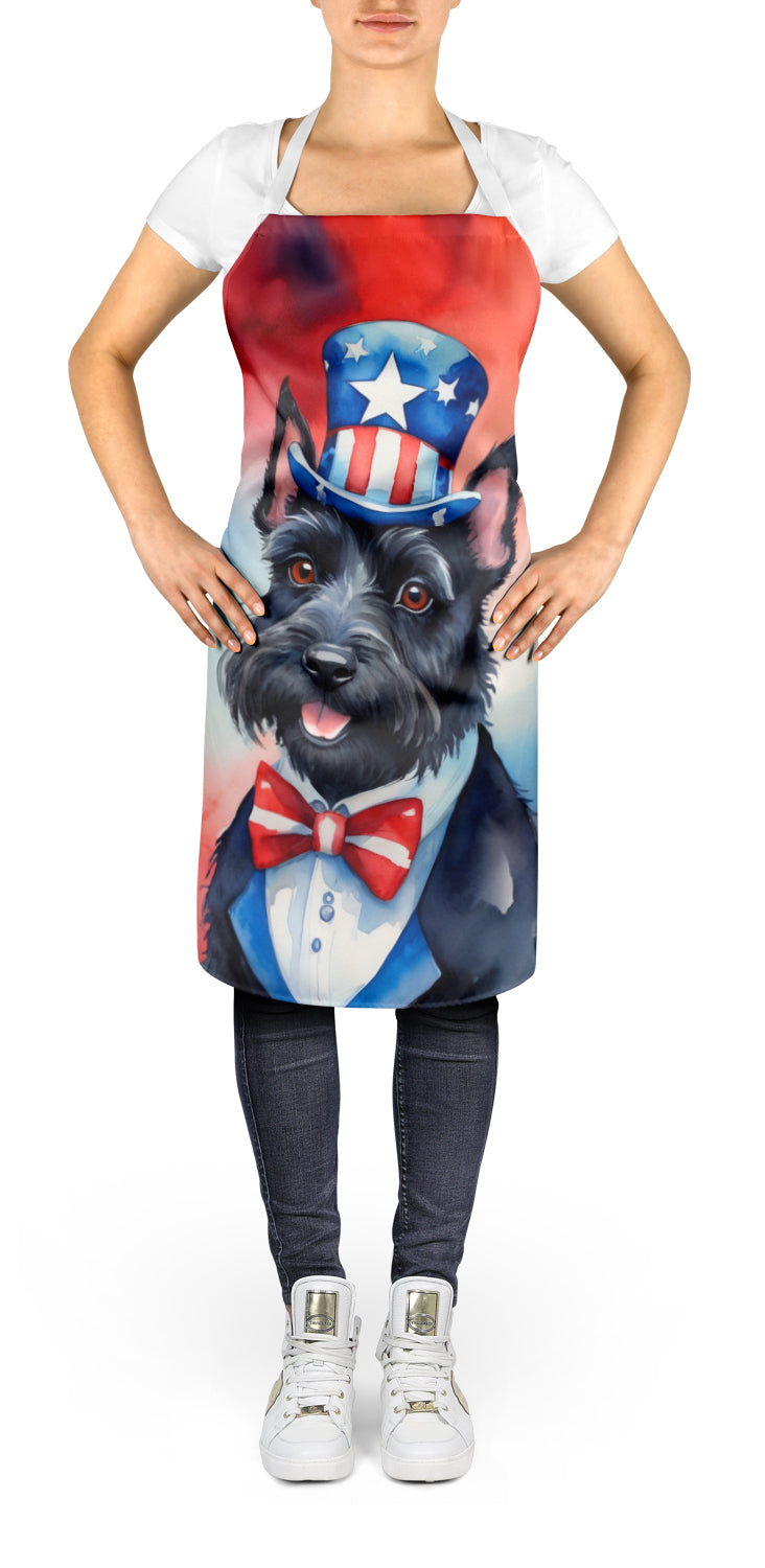 Scottish Terrier Patriotic American Apron