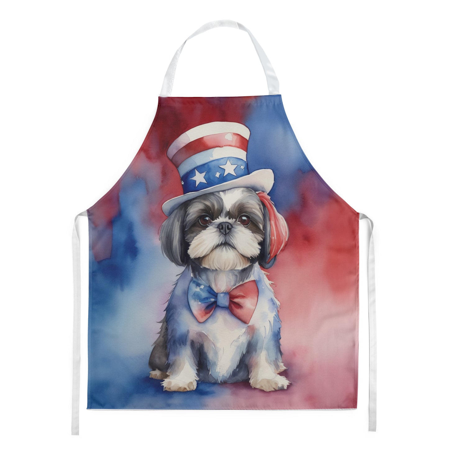 Buy this Shih Tzu Patriotic American Apron