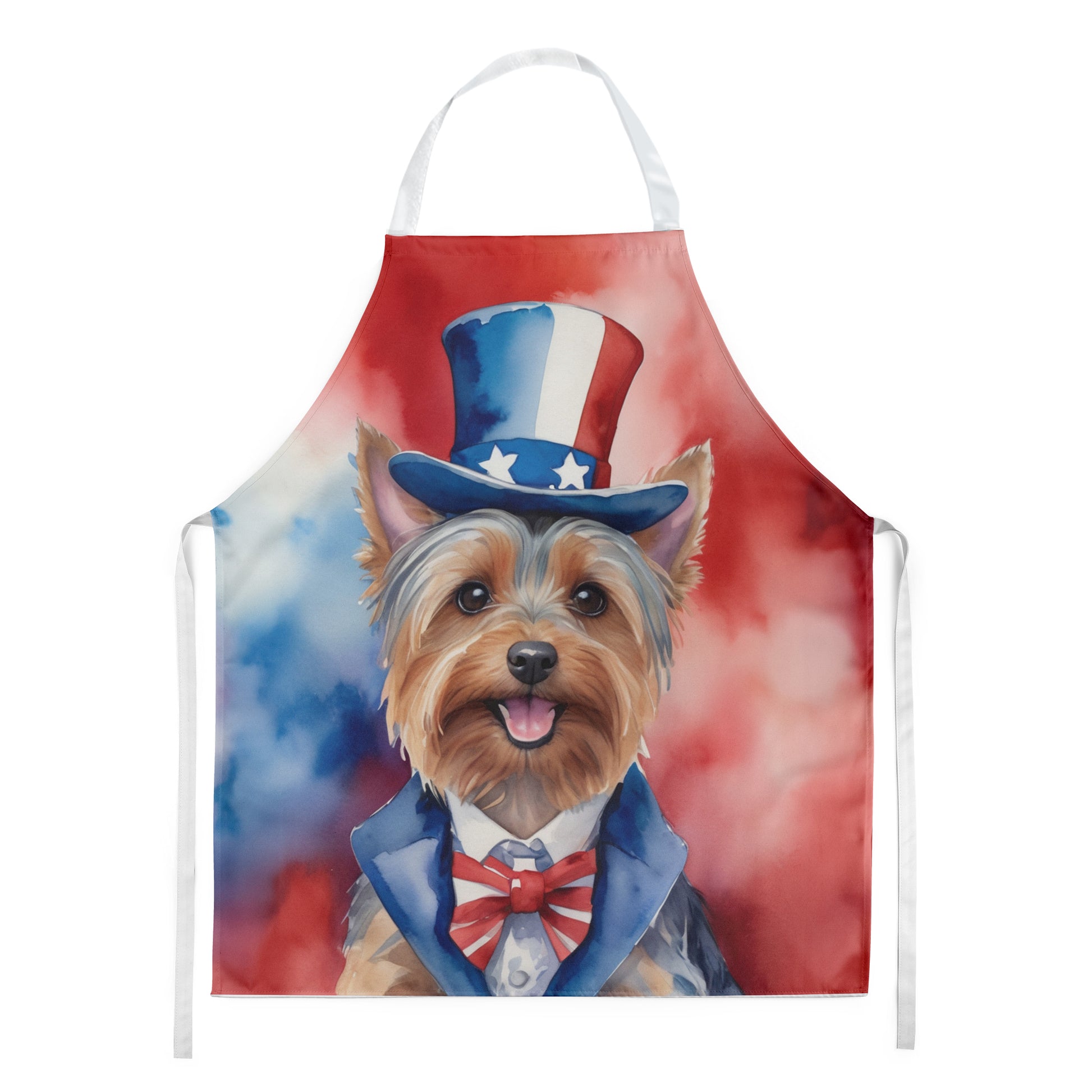 Buy this Silky Terrier Patriotic American Apron