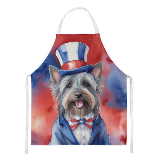 Buy this Skye Terrier Patriotic American Apron