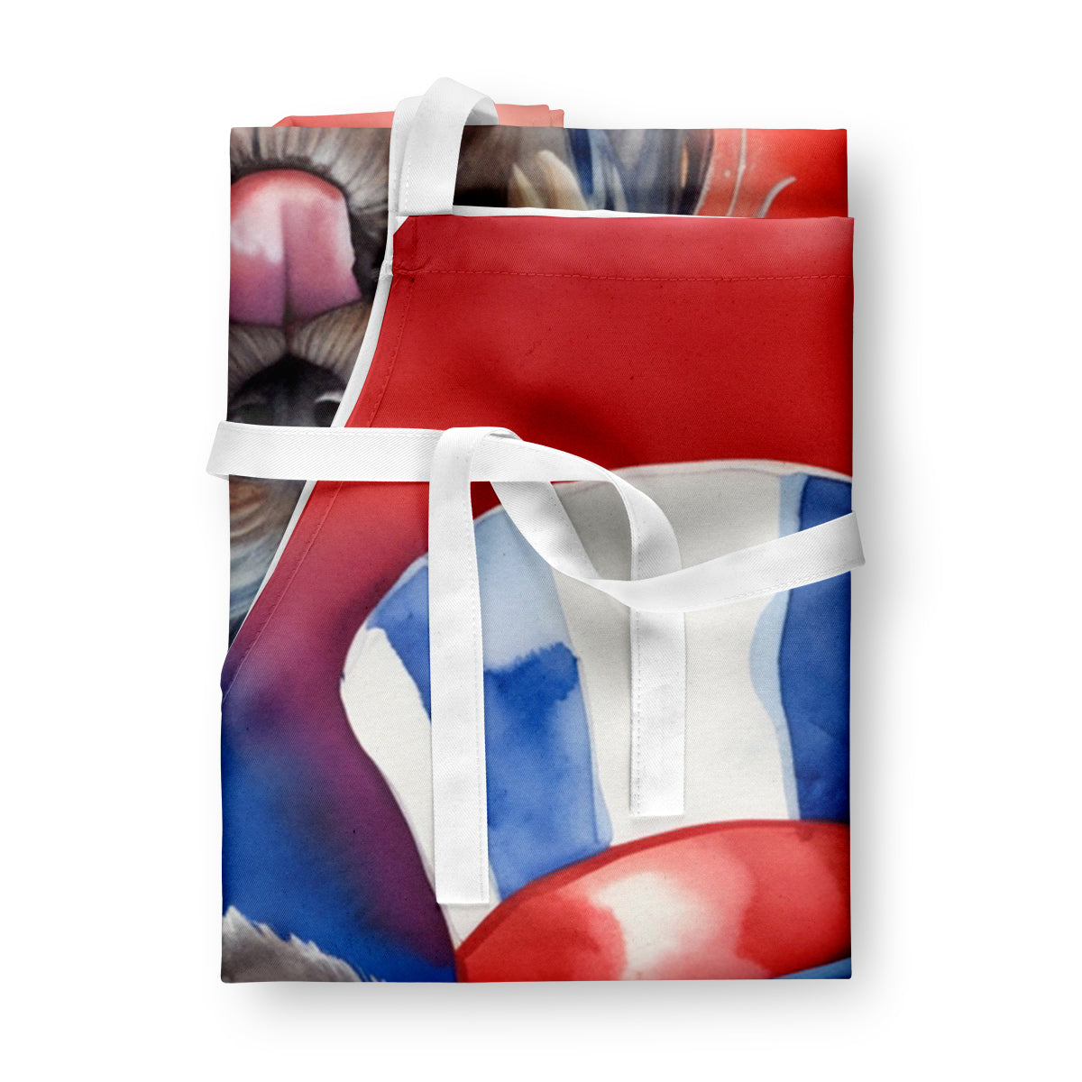 Skye Terrier Patriotic American Apron