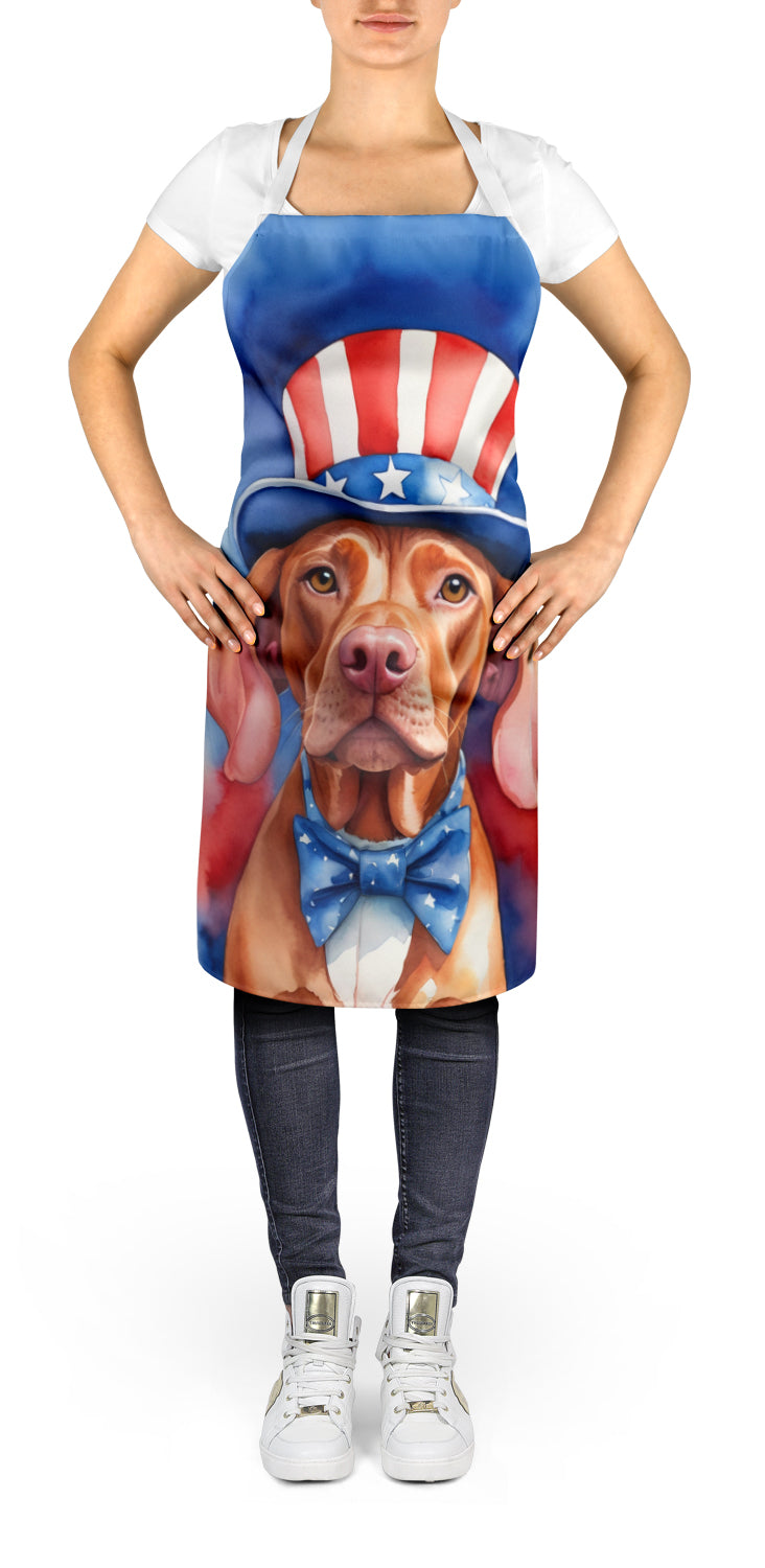 Vizsla Patriotic American Apron