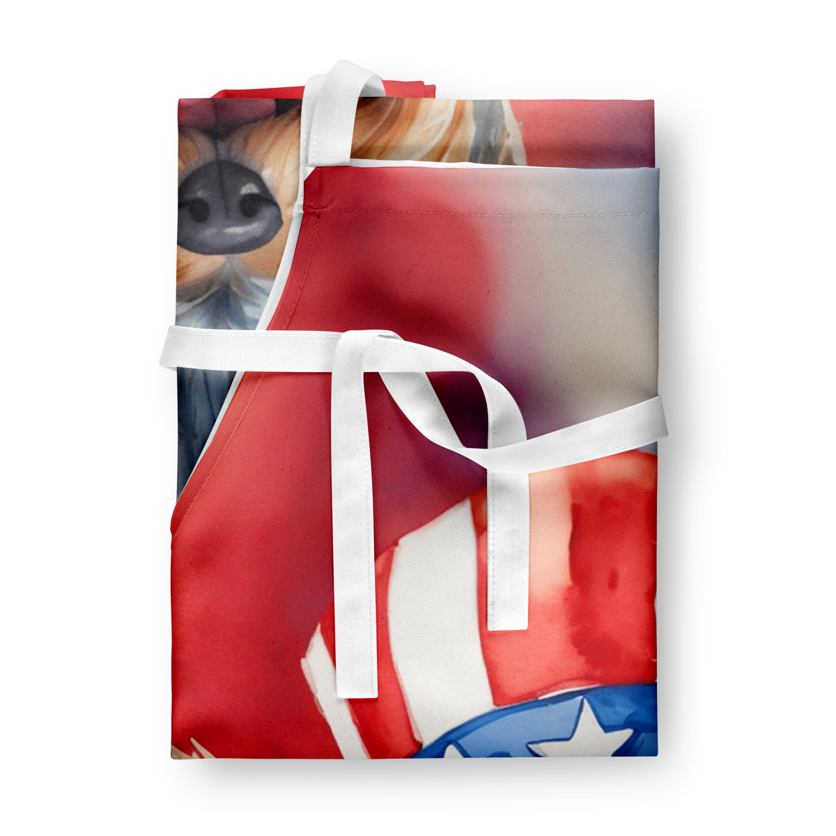 Yorkshire Terrier Patriotic American Apron