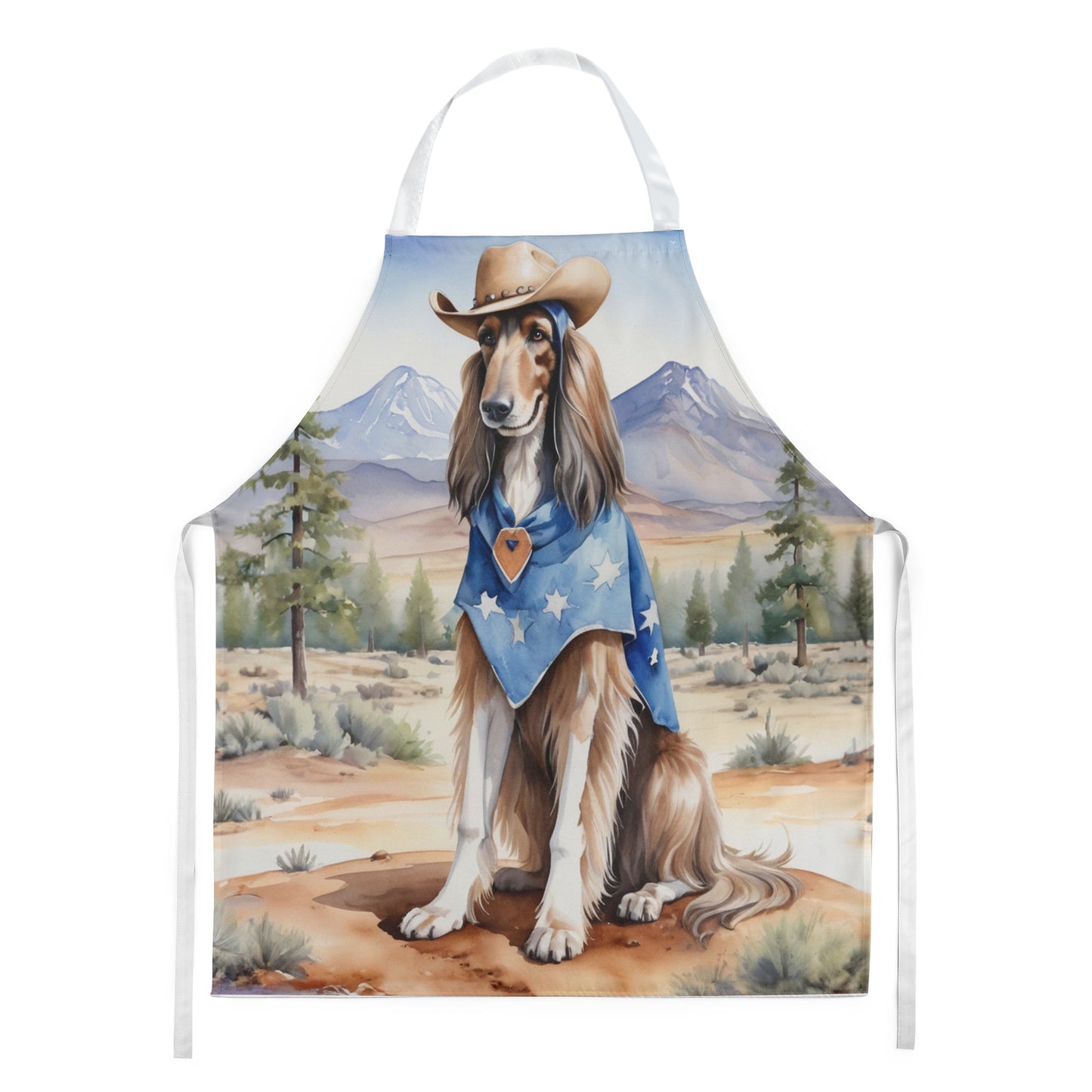 Buy this Afghan Hound Cowboy Welcome  Apron