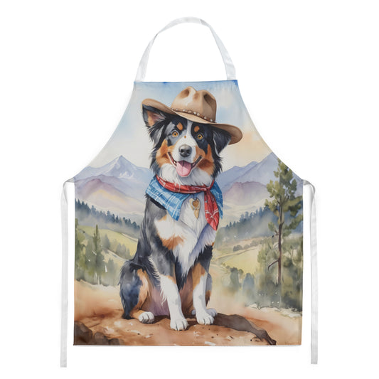 Buy this Australian Shepherd Cowboy Welcome Apron