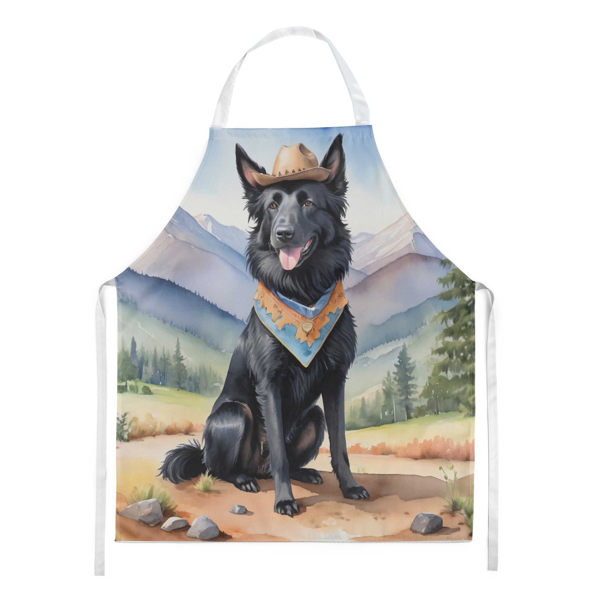 Buy this Belgian Sheepdog Cowboy Welcome Apron