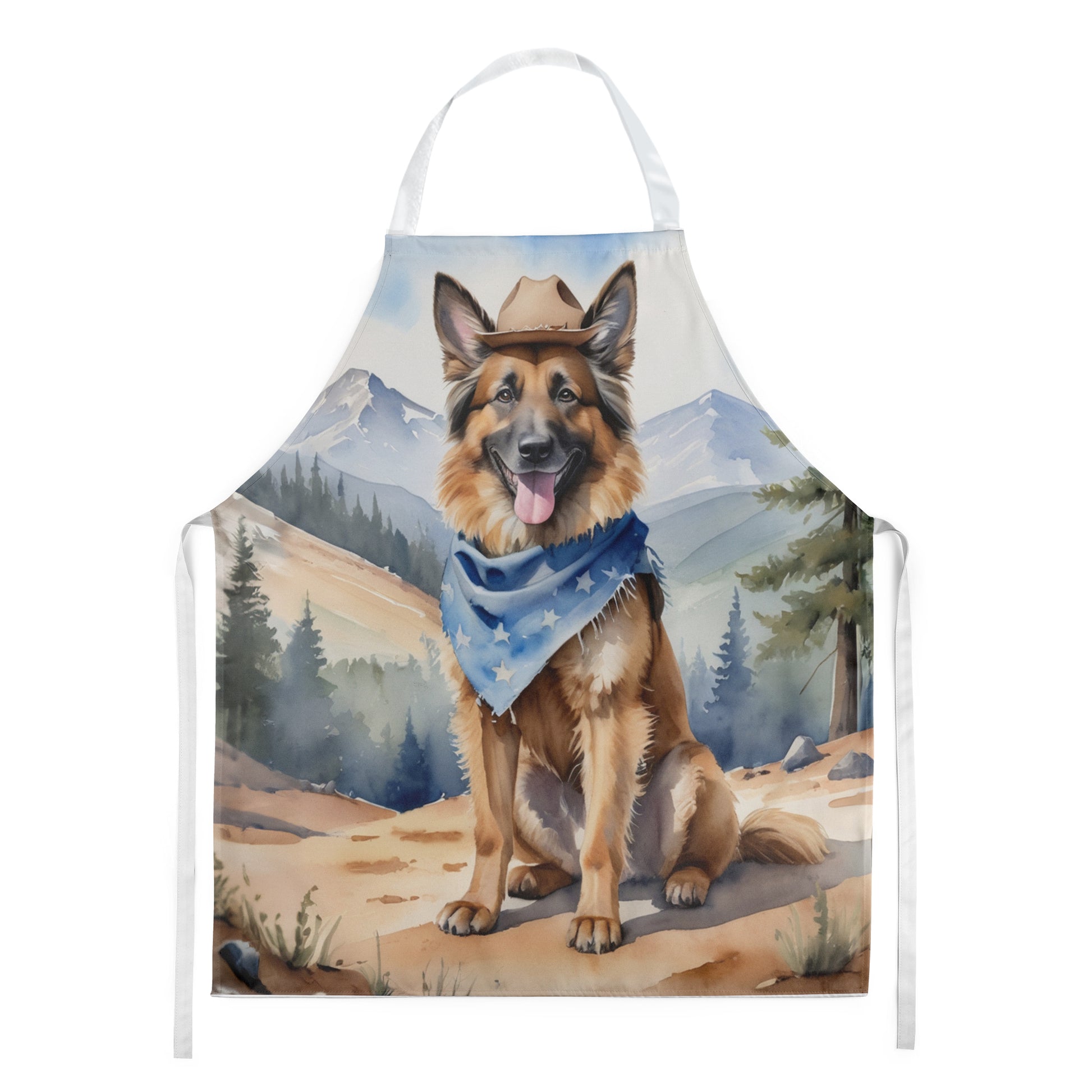 Buy this Belgian Tervuren Cowboy Welcome Apron