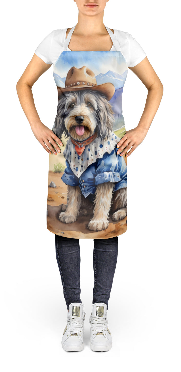 Bergamasco Sheepdog Cowboy Welcome Apron