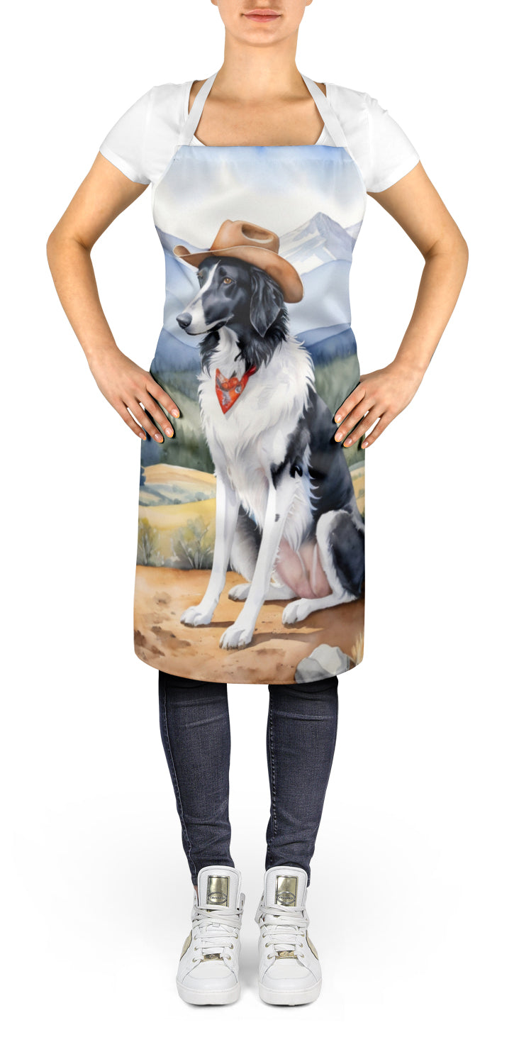 Borzoi Cowboy Welcome Apron