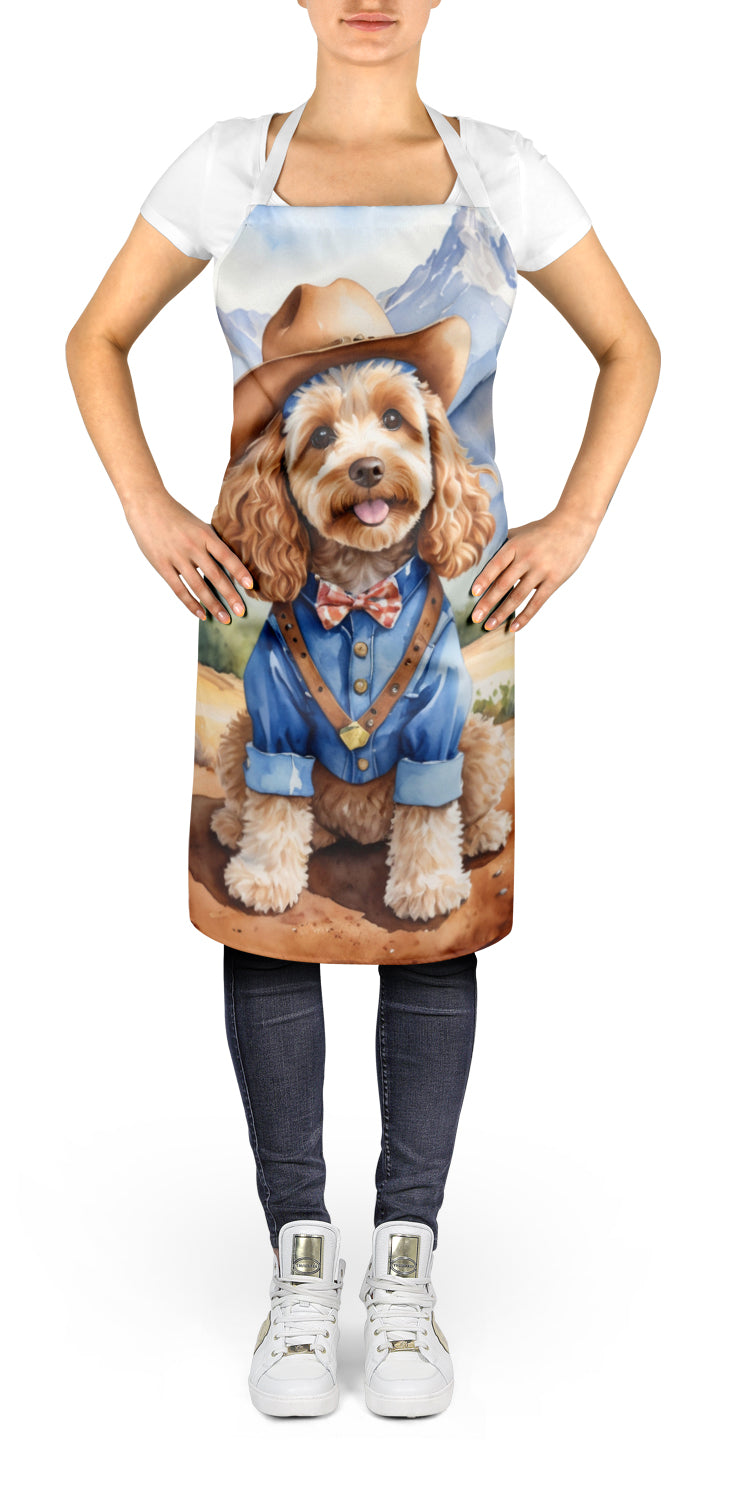 Cockapoo Cowboy Welcome Apron