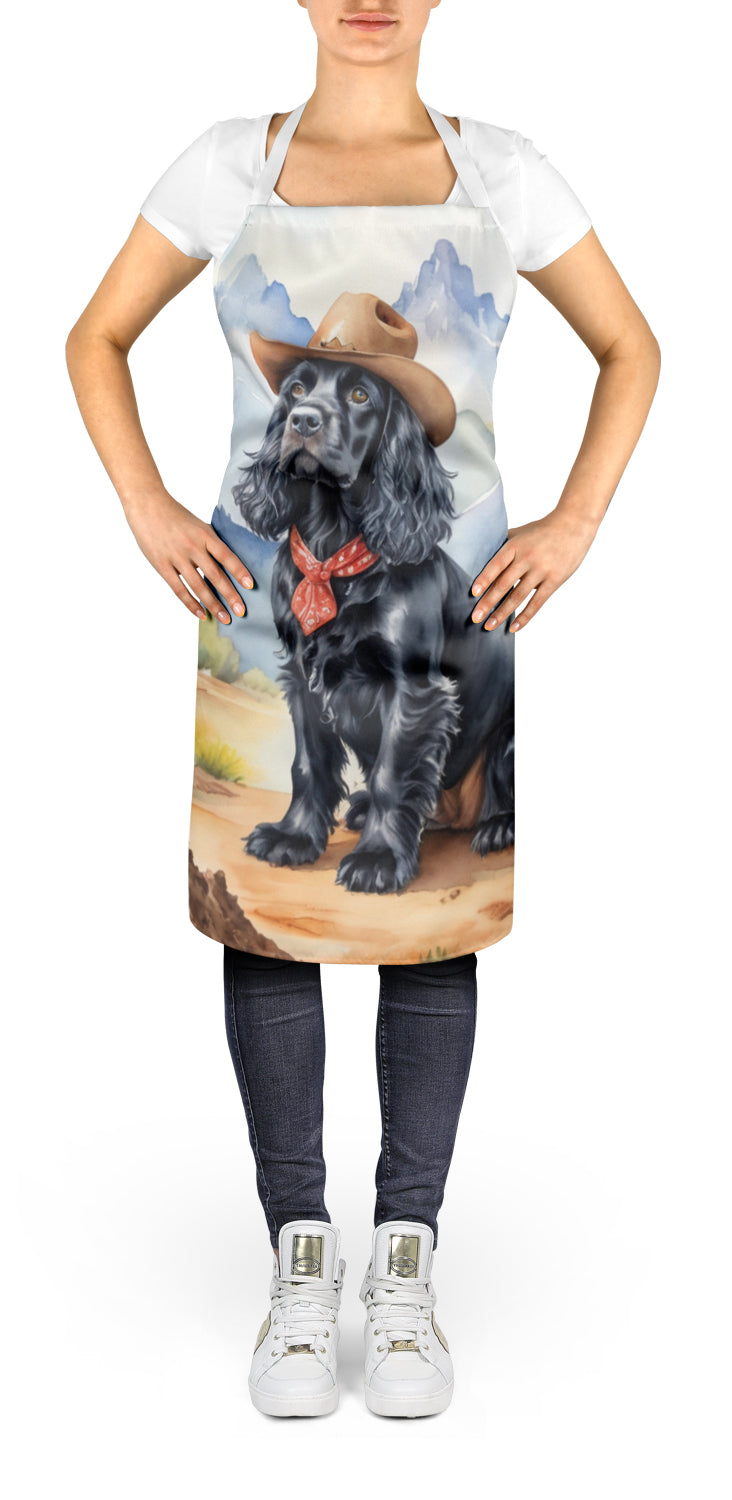 Cocker Spaniel Cowboy Welcome Apron