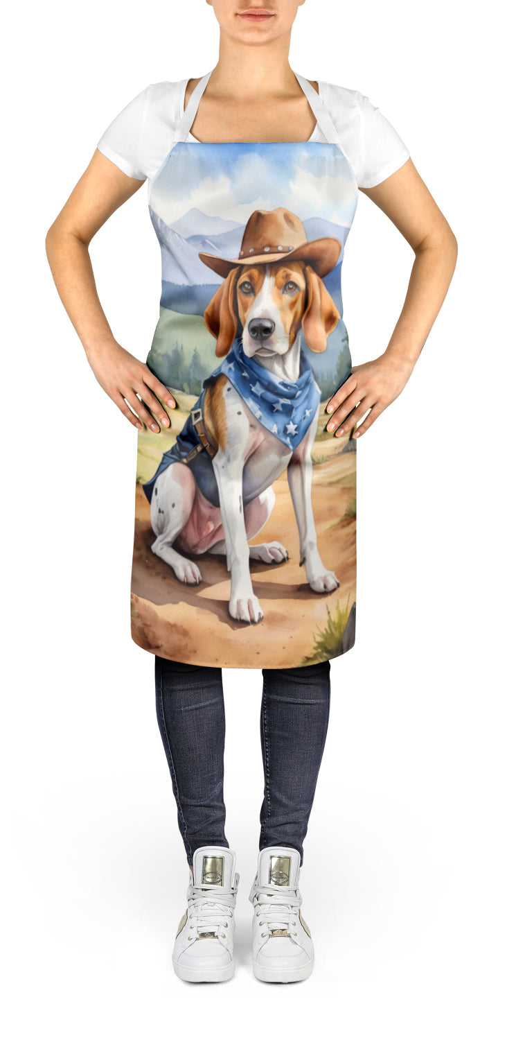 English Foxhound Cowboy Welcome Apron