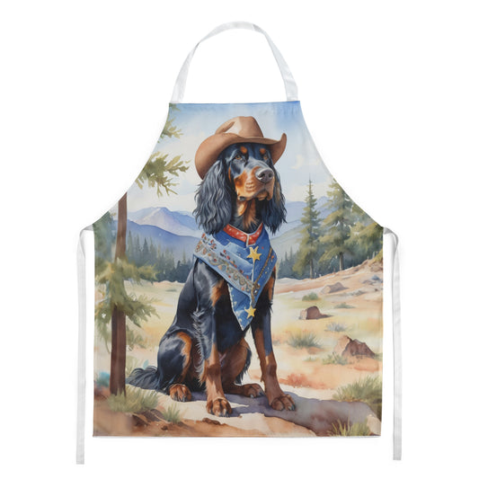 Buy this Gordon Setter Cowboy Welcome Apron