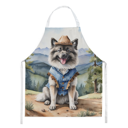 Buy this Keeshond Cowboy Welcome Apron