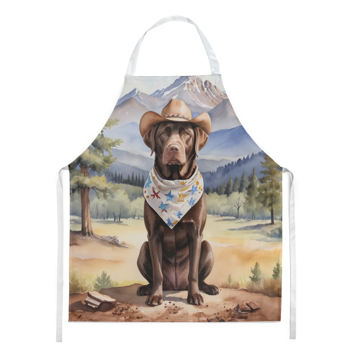 Buy this Labrador Retriever Cowboy Welcome Apron