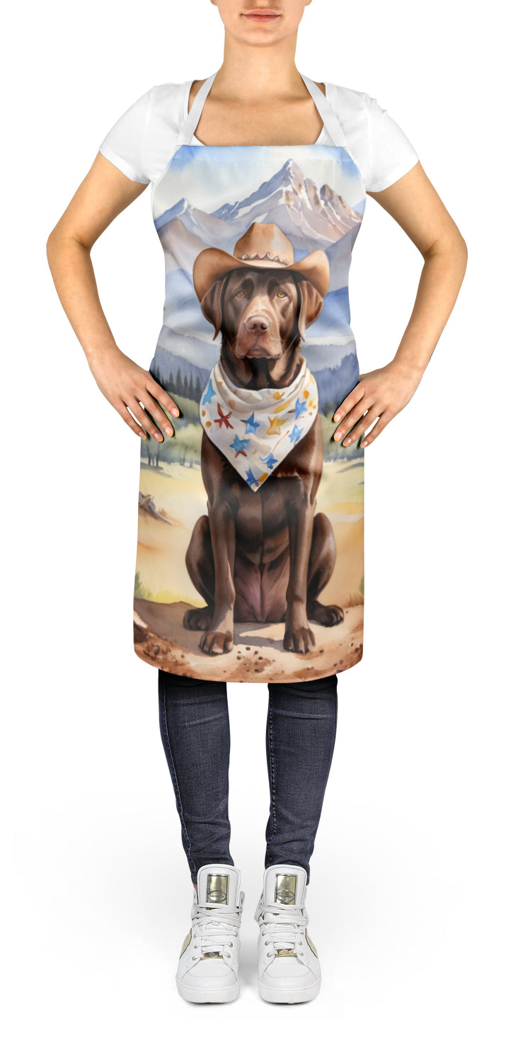 Labrador Retriever Cowboy Welcome Apron