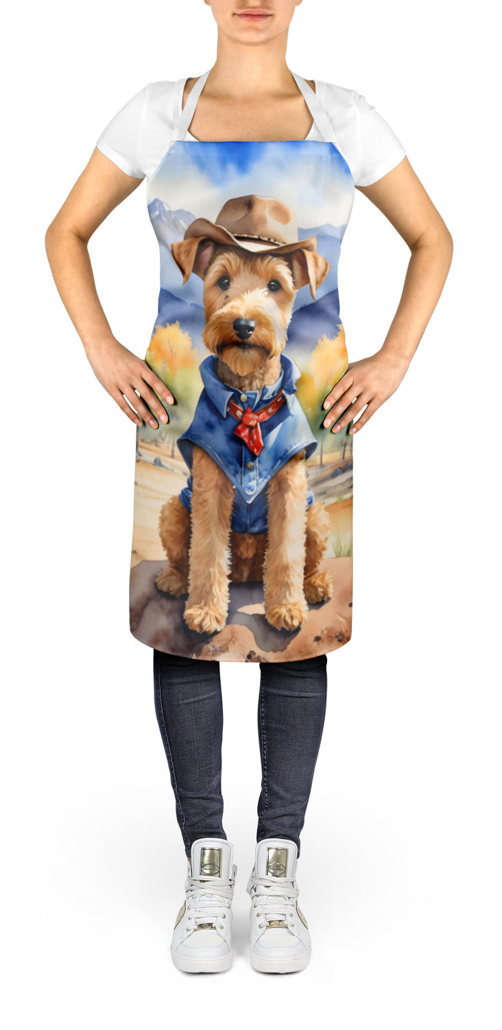 Lakeland Terrier Cowboy Welcome Apron