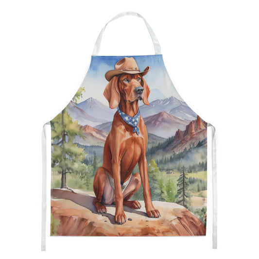 Buy this Redbone Coonhound Cowboy Welcome Apron