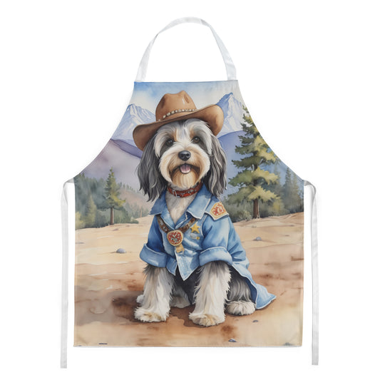 Buy this Tibetan Terrier Cowboy Welcome Apron