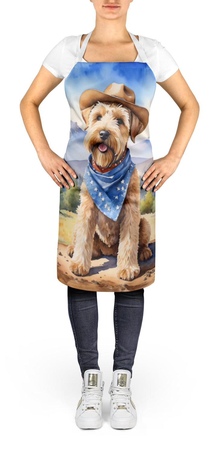 Wheaten Terrier Cowboy Welcome Apron