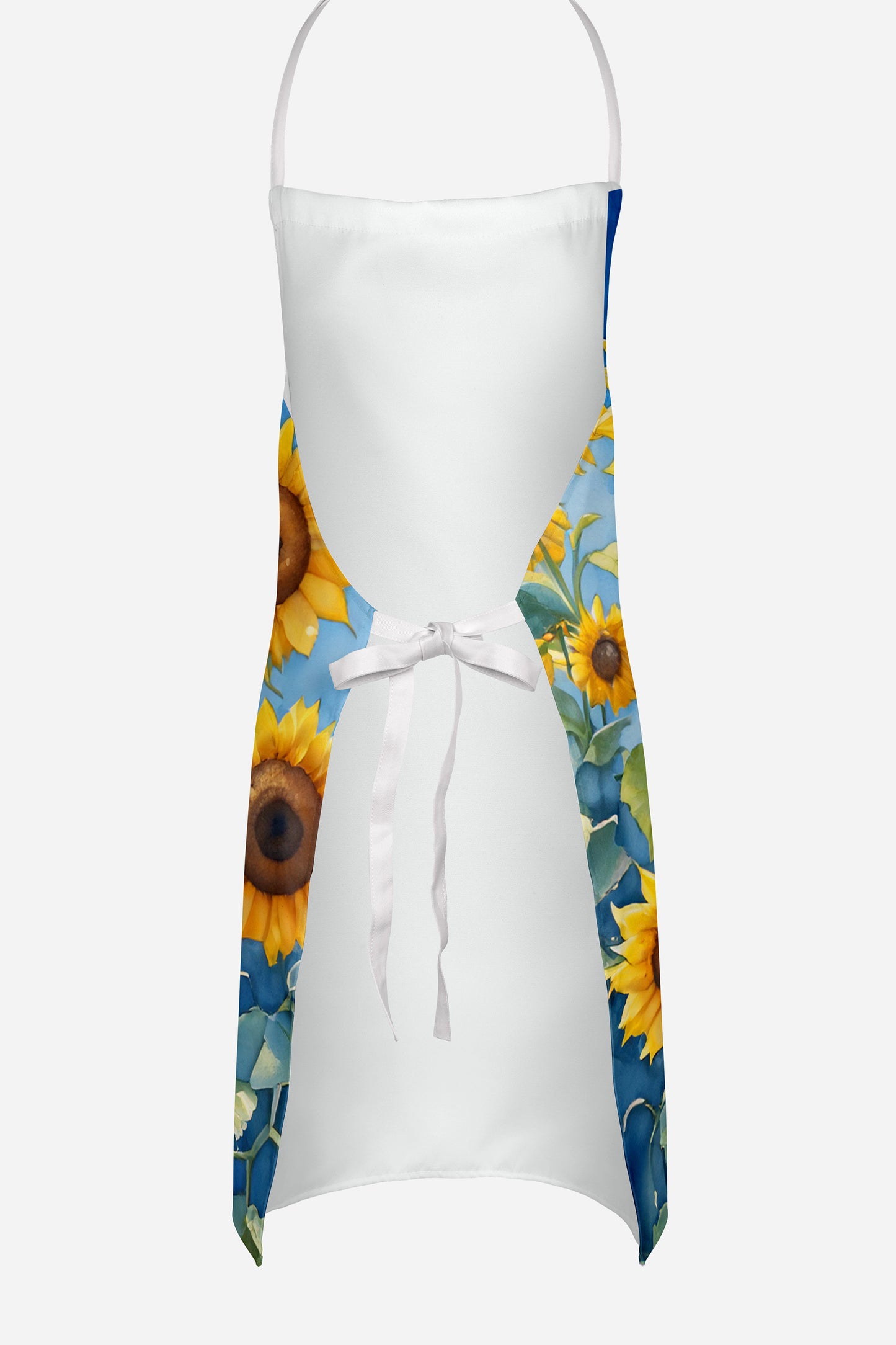 Bichon Frise in Sunflowers Apron